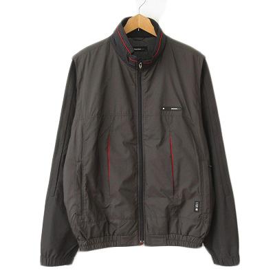 デサント DESCENTE GOLF ゴルフ ジャケット ブルゾン 中綿 M グレー 黒