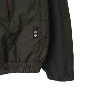 デサント DESCENTE GOLF ゴルフ ジャケット ブルゾン 中綿 M グレー 黒