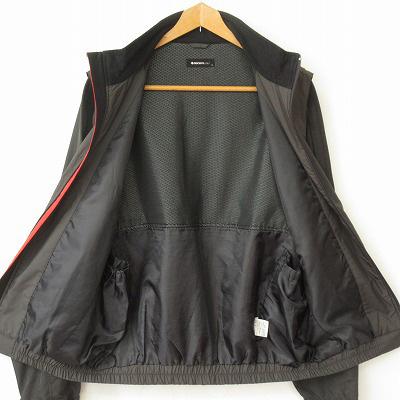 デサント DESCENTE GOLF ゴルフ ジャケット ブルゾン 中綿 M グレー 黒