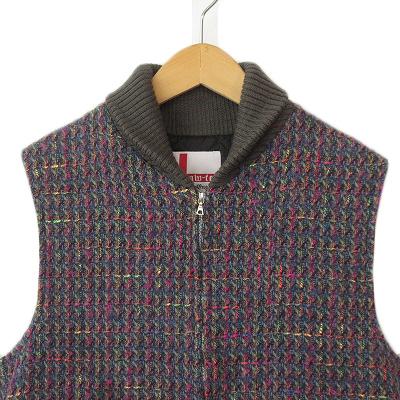 【中古】ローテックス Raw'tex ユナイテッドアローズ moorbrook ベスト ニット ウール カシミヤ L グレー メンズ ローテックス Raw'tex ユナイテッドアローズ moorbrook ジャケット