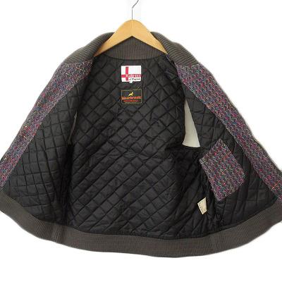 【中古】ローテックス Raw'tex ユナイテッドアローズ moorbrook ベスト ニット ウール カシミヤ L グレー メンズ ローテックス Raw'tex ユナイテッドアローズ moorbrook ジャケット