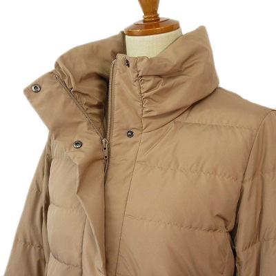 コルディア CORDIER ダウンコート ジャケット 40 茶 ブラウン 