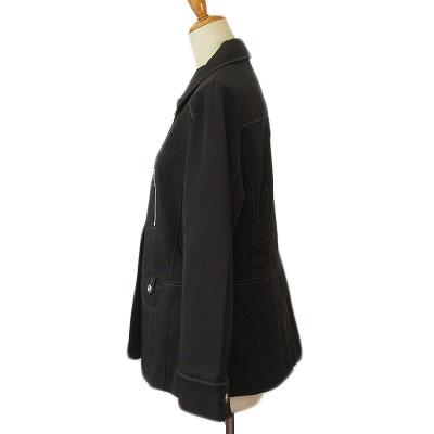 カンサイビス KANSAI BIS ジャケット ステッチ ストレッチ 11 黒 