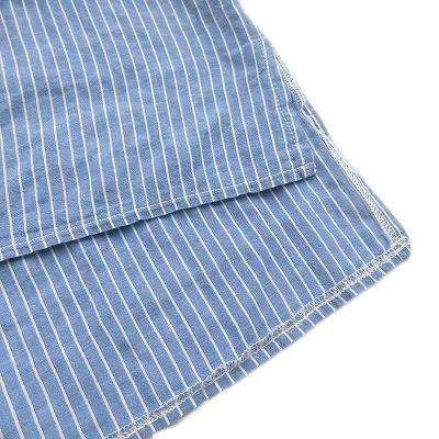 mistico ミスティコ シャツ スキッパー ストライプ ワイドスリーブ 40 