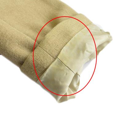 コルディア CORDIER コート ステンカラー アンゴラ ウール 40 ベージュ