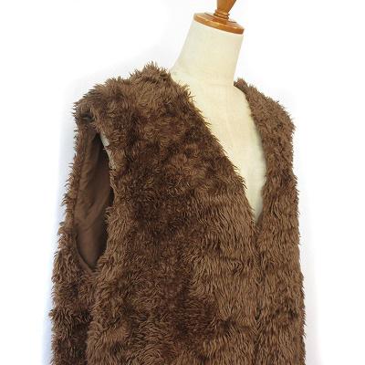 ニコアンド　ファーベスト niko and - niko andリバーシブルファーベストの通販 by Y