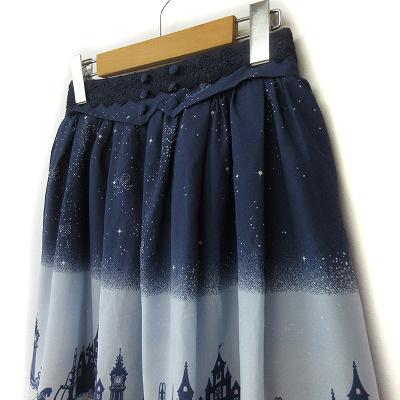 axes femme（アクシーズ ファム） 未使用品 グラデーションお城柄