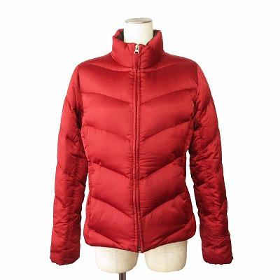 エディーバウアー EDDIE BAUER ダウンジャケット S 赤 レッド 
