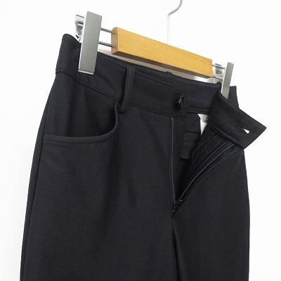 1回着用　B3 ビースリー　ストレッチ　ストレートパンツ　黒　34 B-THREE ビースリー B3 ブラック美脚スラックスパンツ 670001