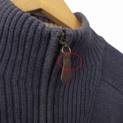 エルエルビーン L.L.BEAN ドライバーズニット セーター ハーフジップ M