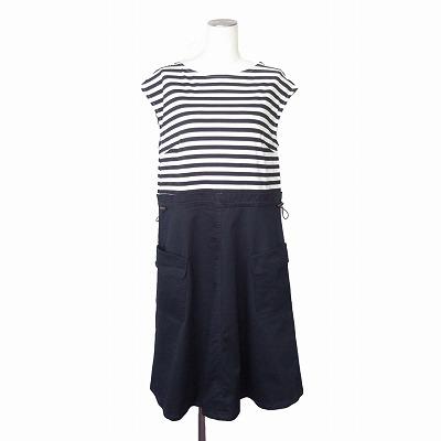 未使用品 Style Ravie スタイルラヴィー ワンピース ドッキング  