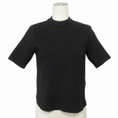 新品❤️ARCHIVIO ブラック 半袖セーター ZARA ザラ ニット セーター 半袖 S 黒 ブラック レディース