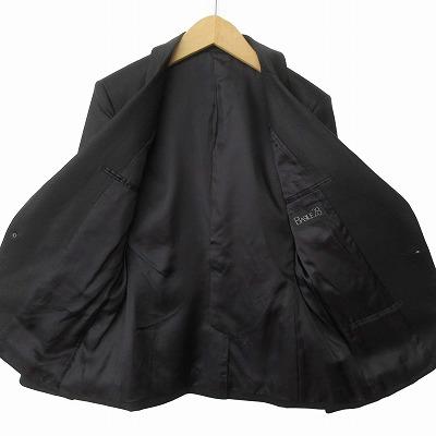 【中古】バジーレ BASILE 28 パンツスーツ セットアップ ジャケット ウール 40 ブラック 黒 レディース バジーレ BASILE 28 パンツスーツ セットアップ ジャケット ウール 40