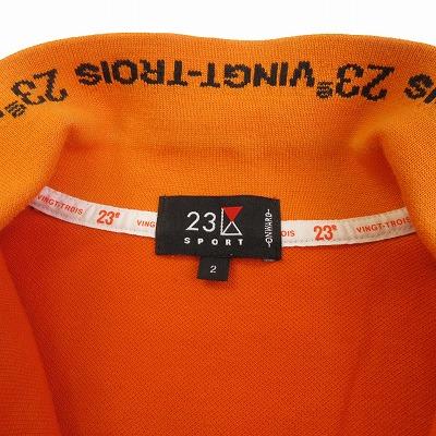 新品 タグ付き 23区 GOLF ニジュウサンク ゴルフ 半袖 鹿子 ポロシャツ 23区（ニジュウサンク） オンワード樫山 SPORT ゴルフ ポロシャツ