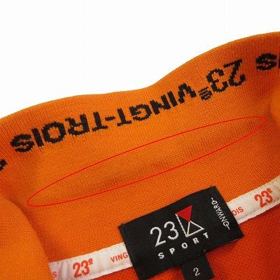 23区（ニジュウサンク） オンワード樫山 SPORT ゴルフ ポロシャツ