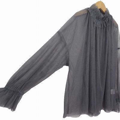 NATURAL BEAUTY BASIC - 【新品タグ付き】チュール　タートルネックニット NATURAL BEAUTY BASIC（ナチュラルビューティーベーシック） チュール