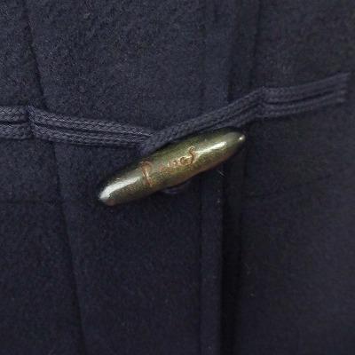 【美品】パパス　PAPAS デニムダッフルコート Ｌサイズ パパス PAPAS デニムダッフルコート LLサイズ