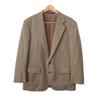 ポロラルフローレン テーラードジャケット 総裏 ベージュ 46R XL POLO RALPH LAUREN（ポロ・ラルフローレン） ポロ バイ ラルフローレン