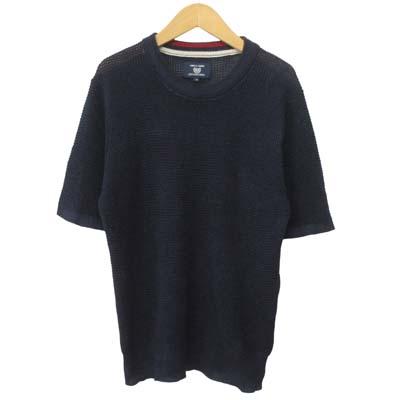 コムサコミューン COMME CA COMMUNE ニット セーター 半袖 クルー 