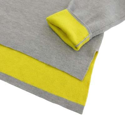 OJOU オジョウ ニット セーター タートルネック LL グレー レディース