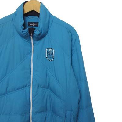 マンシングウェア MUNSINGWEAR ゴルフ ジャケット ダウン M 水色