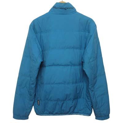 マンシングウェア　ゴルフウェア　中綿　ダウンジャケット　ブルゾン　アウター　M マンシングウェア MUNSINGWEAR ゴルフ ジャケット ダウン M 水色