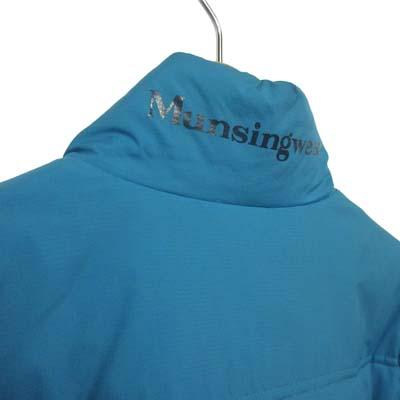 マンシングウェア MUNSINGWEAR ゴルフ ジャケット ダウン M 水色