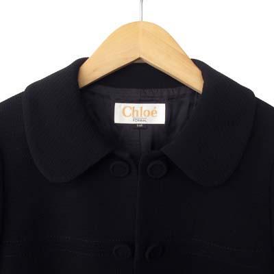 Chloe（クロエ） ブラックフォーマル セット ジャケット ショート丈