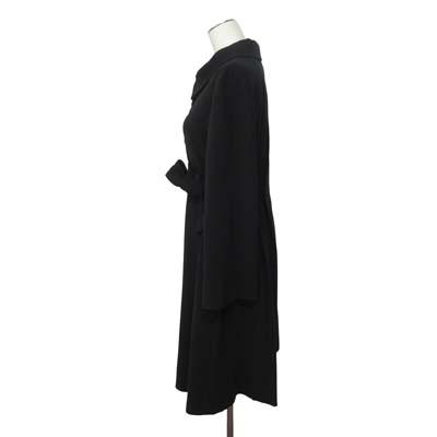 アルマーニ コレツィオーニ ARMANI COLLEZIONI コート ロング 38 黒