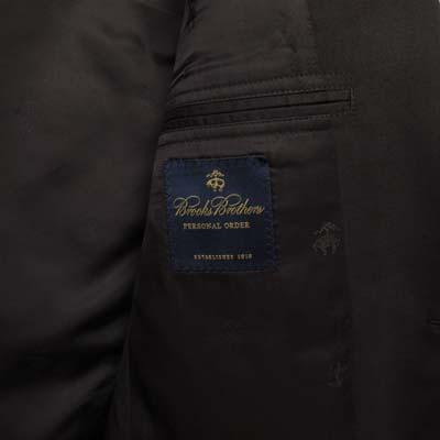ブルックスブラザーズ BROOKS BROTHERS Savile Clifford スーツ セットアップ 茶 ブラウン メンズ_2