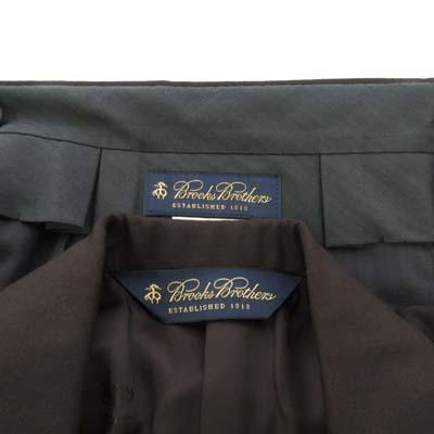 ブルックスブラザーズ BROOKS BROTHERS Savile Clifford スーツ セットアップ 茶 ブラウン メンズ_8