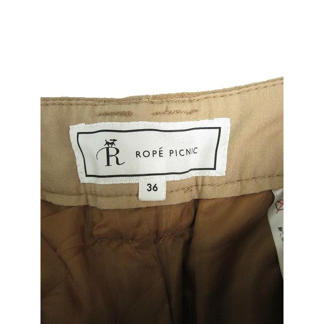 ロペピクニック ROPE Picnic パンツ キュロット ショート ジップフライ ウール混 36 茶 ブラウン /M2O20 レディース  :189-901811120181:ブランド古着販売のベクトル 通販 