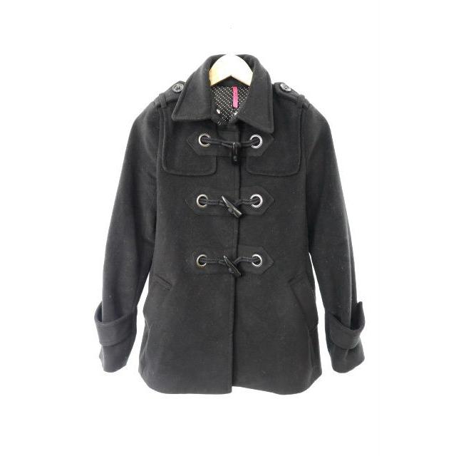 ミューズミューズバイロイヤルパーティー Muse Muse By Royal Party コート ジャケット ショート ダッフル M 黒 ブラック Ms レディース中古 1 ブランド古着販売のベクトル 通販 Yahoo ショッピング