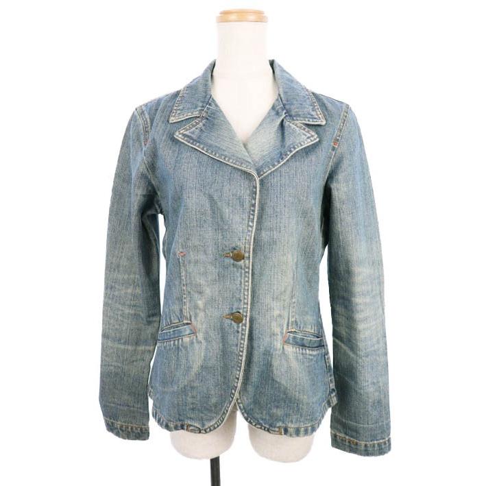 ザラ Zara トラファ Trf ジャケット Gジャン ジージャン デニム ユーズド加工 スリット S 青 ブルー M2n4 レディース 中古 ベ 1 ブランド古着販売のベクトル 通販 Yahoo ショッピング