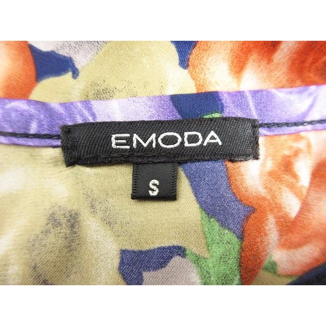 中古 エモダ Emoda ワンピース チュニック ノースリーブ 花柄 S 紺 ネイビー M2 レディース ベクトル 古着 192 ブランド古着販売のベクトル 通販 Yahoo ショッピング
