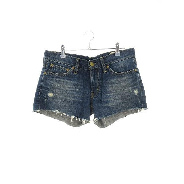 中古 マウジー Moussy パンツ ショート ショーパン デニム 無地 26 青 ブルー M2 レディース ベクトル 古着 192 ブランド古着販売のベクトル 通販 Yahoo ショッピング