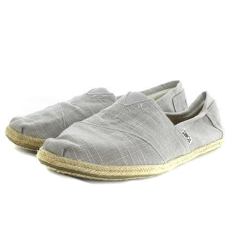 中古 トムス Toms シューズ スリッポン エスパドリーユ M8 5 グレー M1 メンズ ベクトル 古着 192 ブランド古着販売のベクトル 通販 Yahoo ショッピング