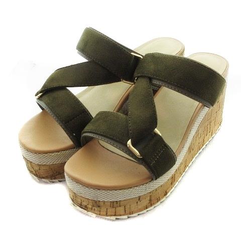 中古 マーキュリーデュオ Mercuryduo サンダル サボ ミュール ウェッジソール ハイヒール 無地 36 茶 ブラウン 靴 シューズ レディース ベクトル 古着 192 ブランド古着販売のベクトル 通販 Yahoo ショッピング