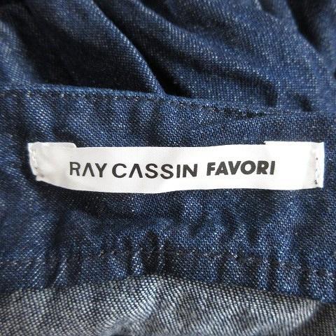 中古 レイカズン Ray Cassin Favori ワンピース キャミワンピ ロング ウエストゴム デニム コットン 薄手 無地 F 紺 インディゴ レディース ベクトル 古着 192 ブランド古着販売のベクトル 通販 Yahoo ショッピング