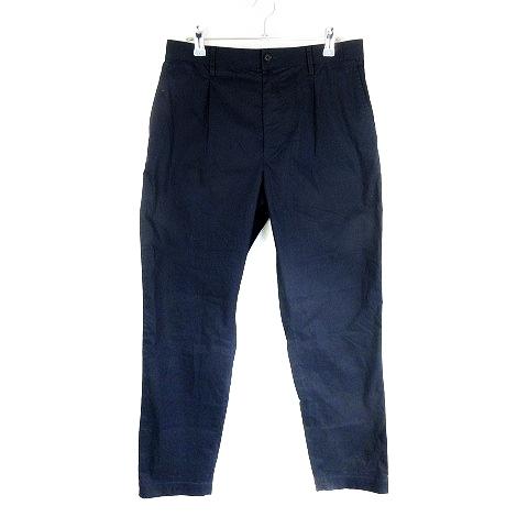 別倉庫からの配送 ボトムス パンツ Global Work 中古 グローバルワーク Global Work パ 中古 グローバルワーク Global Work パンツ スラックス テーパード 薄手 麻混 リネン混 無地 L 紺 ネイビー ボトムス Mo メンズ ベクトル 古着 Www Threeriversofs Com