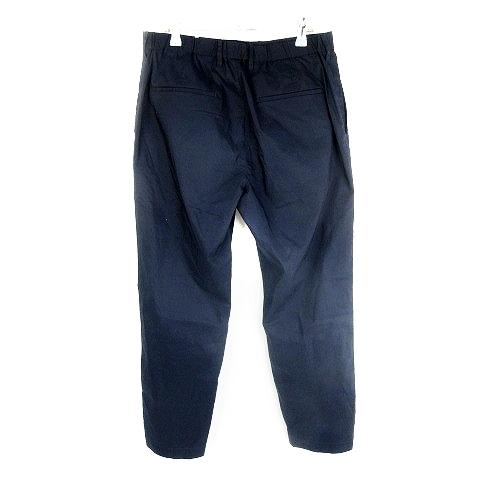 別倉庫からの配送 ボトムス パンツ Global Work 中古 グローバルワーク Global Work パ 中古 グローバルワーク Global Work パンツ スラックス テーパード 薄手 麻混 リネン混 無地 L 紺 ネイビー ボトムス Mo メンズ ベクトル 古着 Www Threeriversofs Com