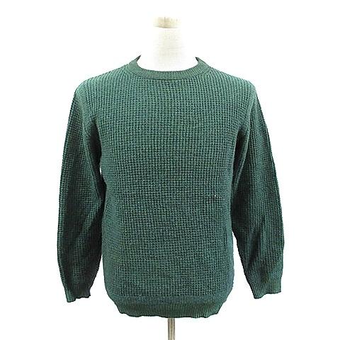 中古 アーバンリサーチ ドアーズ Urban Research Doors ニット セーター 長袖 ワッフル クルーネック 38 緑 グリーン m13 メンズ ベクトル 古着 193 ブランド古着販売のベクトル 通販 Yahoo ショッピング