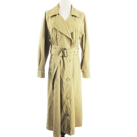 中古 ダブルクローゼット W Closet スプリングコート 2way トレンチ ベルト 総裏地 F ベージュ m28 レディース ベクトル 古着 193 ブランド古着販売のベクトル 通販 Yahoo ショッピング