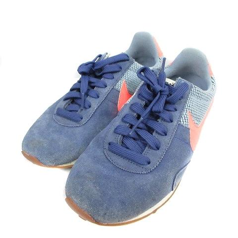 中古 ナイキ Nike プリモントリオール レーサー シューズ スニーカー ロゴ スエード 23 青 ブルー 8436 501 m4 レディース ベクトル 古着 193 ブランド古着販売のベクトル 通販 Yahoo ショッピング