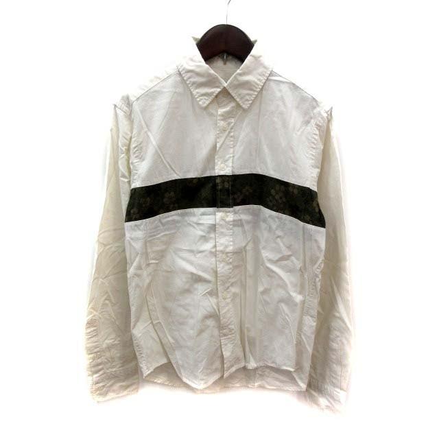 中古 グローバルワーク Global Work シャツ 長袖 花柄 S 白 ホワイト Yi メンズ ベクトル 古着 195 ブランド古着販売のベクトル 通販 Yahoo ショッピング