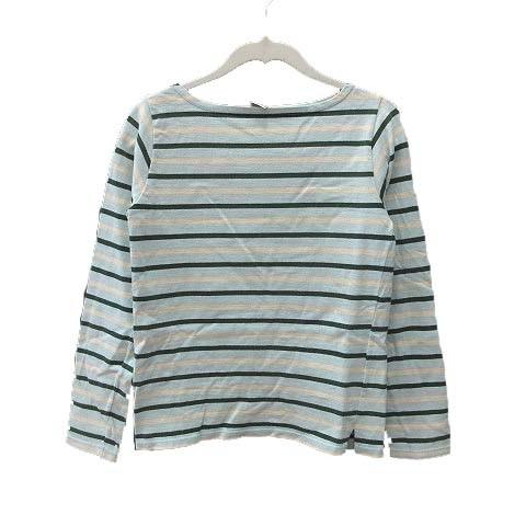 中古 シップス Ships カットソー ボートネック 長袖 ボーダー S 水色 ライトブルー Kb レディース ベクトル 古着 195 ブランド古着販売のベクトル 通販 Yahoo ショッピング