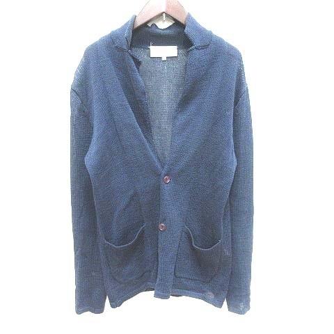 エディフィス Edifice カーディガン ニット Vネック 長袖 紺 ネイビー Yk メンズ 195 ブランド古着販売のベクトル 通販 Yahoo ショッピング