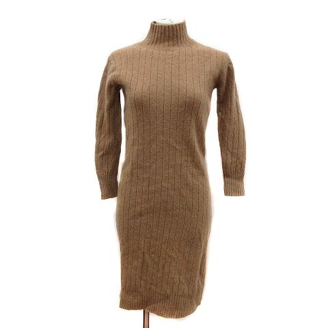 中古 プラステ Plst ワンピース ニット ひざ丈 ハイネック 長袖 ウール S ベージュ Mn レディース ベクトル 古着 195 ブランド古着販売のベクトル 通販 Yahoo ショッピング