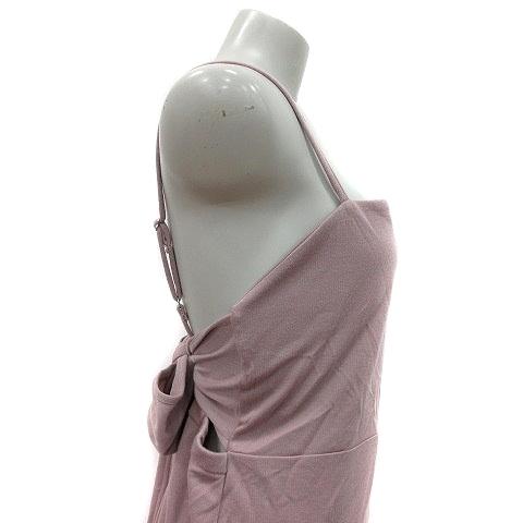 中古 グレイル Grl キャミワンピース ニット ミモレ ロング L ピンク Mn レディース ベクトル 古着 195 ブランド古着販売のベクトル 通販 Yahoo ショッピング