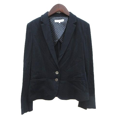 中古 組曲 クミキョク Kumikyoku テーラードジャケット カットソー シングル 背抜き 3 紺 ネイビー Ct レディース ベクトル 古着 195 ブランド古着販売のベクトル 通販 Yahoo ショッピング